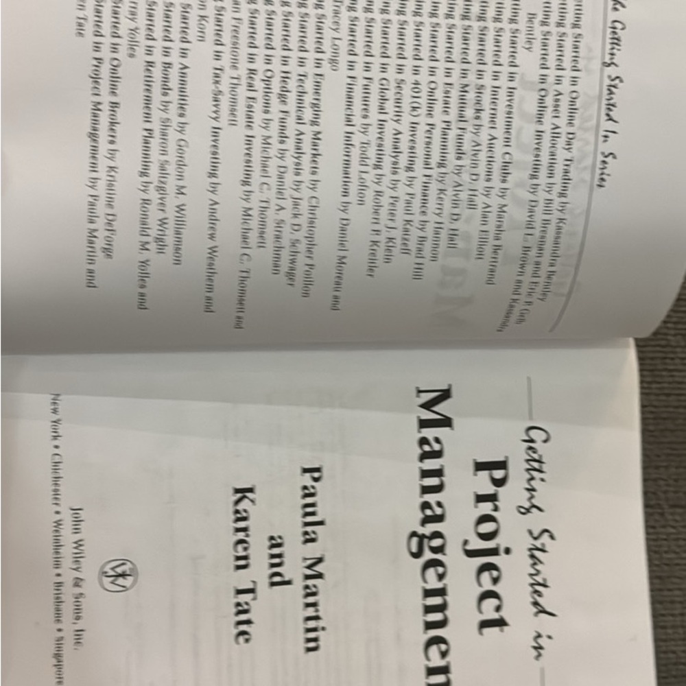 Project Management Book Set - Picture 2 of 3